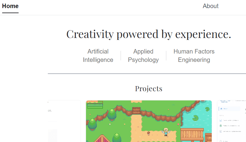 Personal Portfolio Website